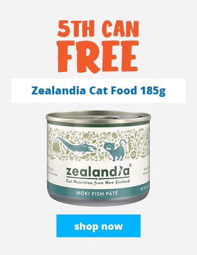 5th Zealandia cat food tin FREE