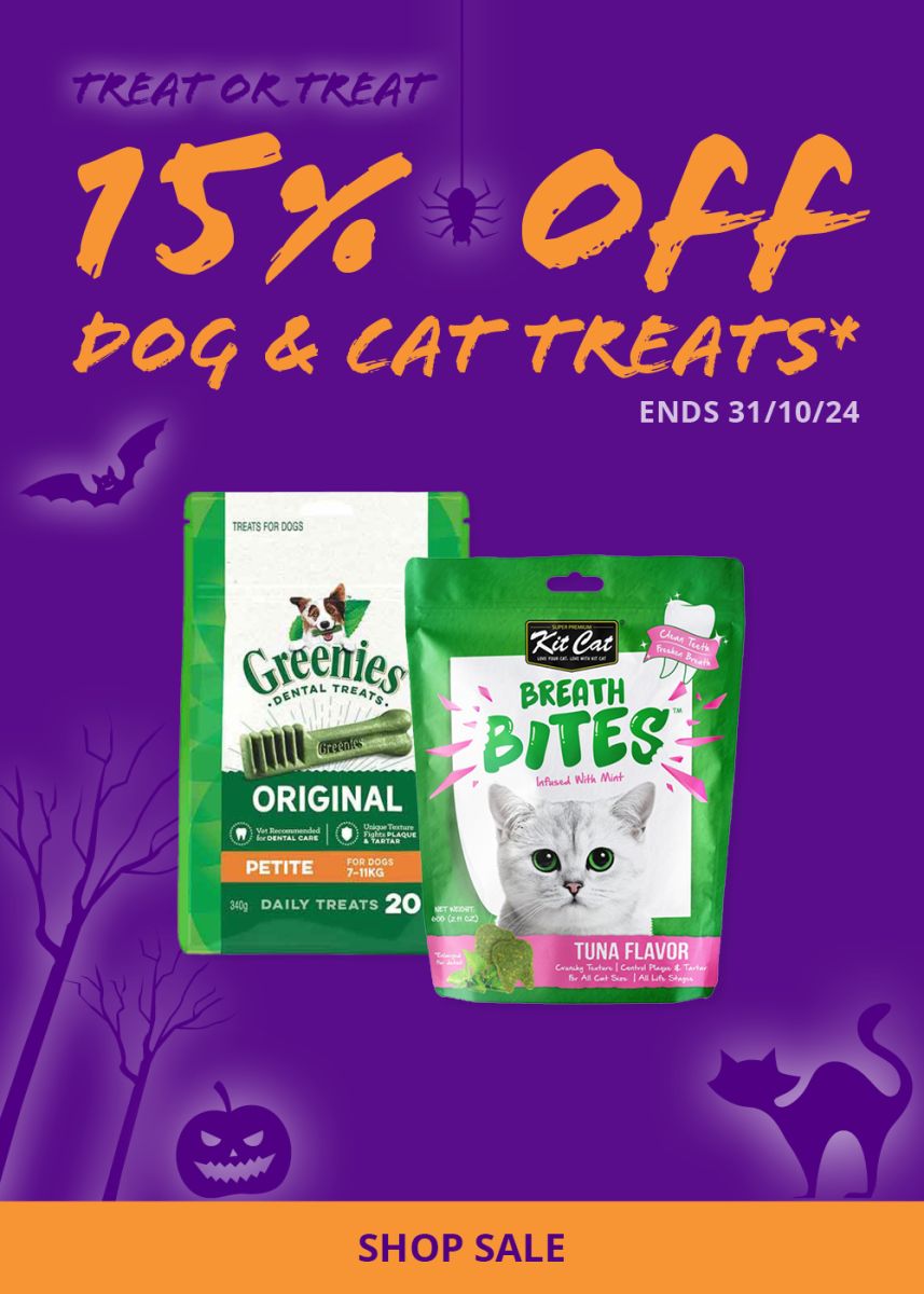 halloween treat sale 15% off