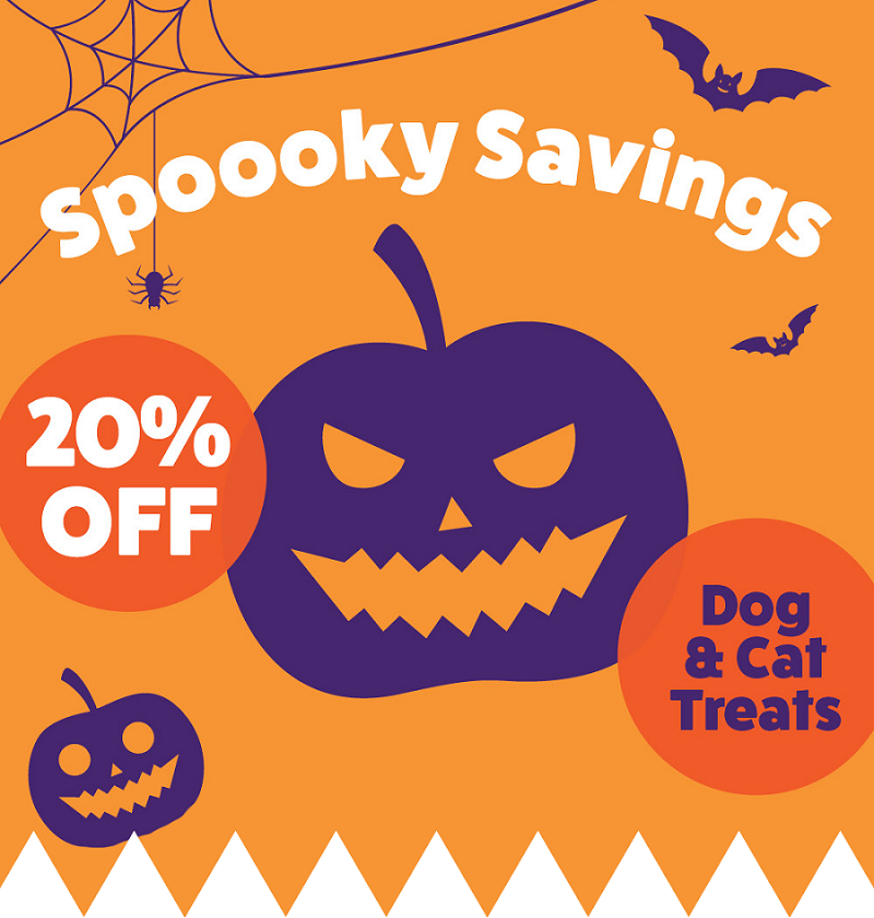 halloween treat sale 20% off