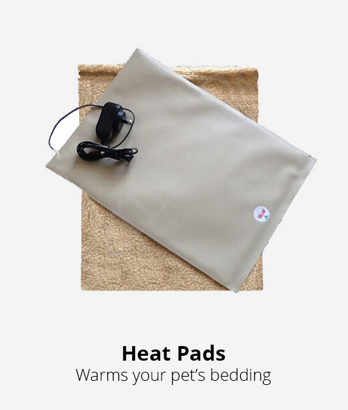 heat pads to warm your pets bedding