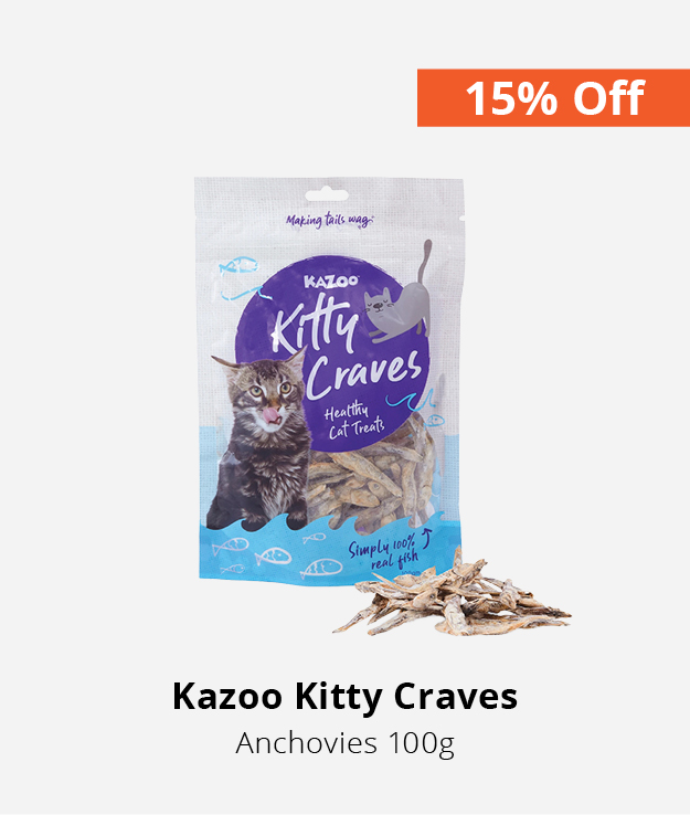 15% off Kitty Craves cat treats