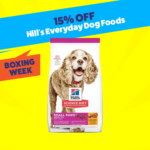 20% off Hills everyday dog foods