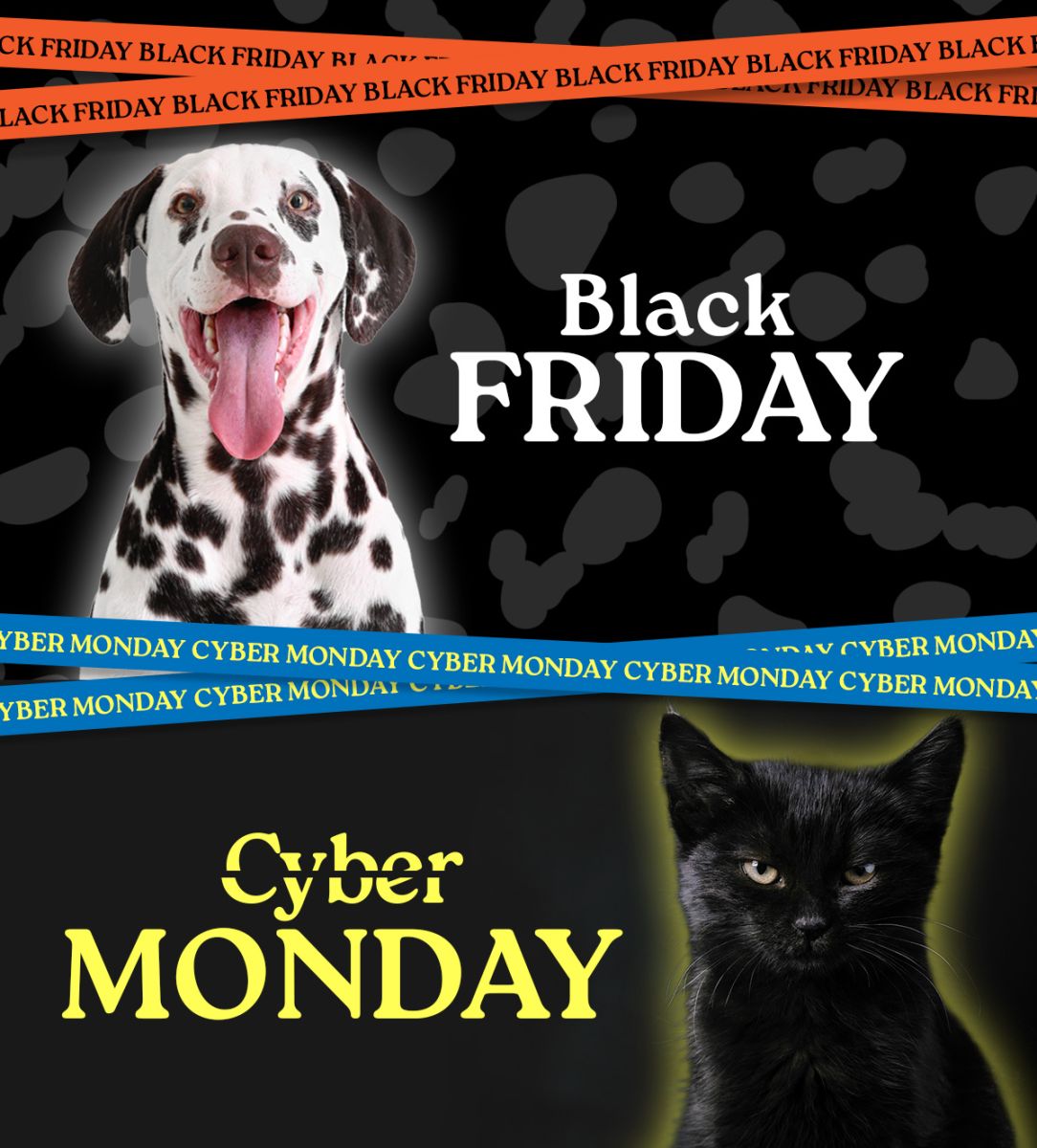 Black Friday Cyber Monday Sale  NOW ON!