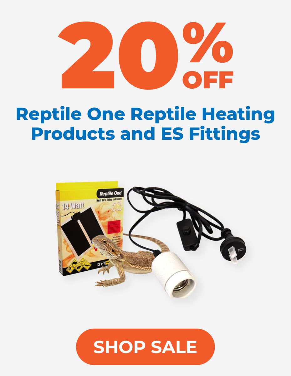 Reptile One Reptile Heating Products and ES Fittings