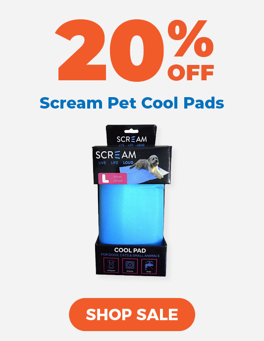 20% Off Scream Pet Cool Pads