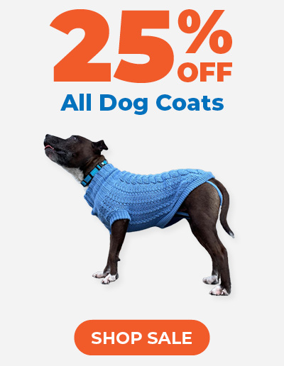 25% Off All Dog Coats