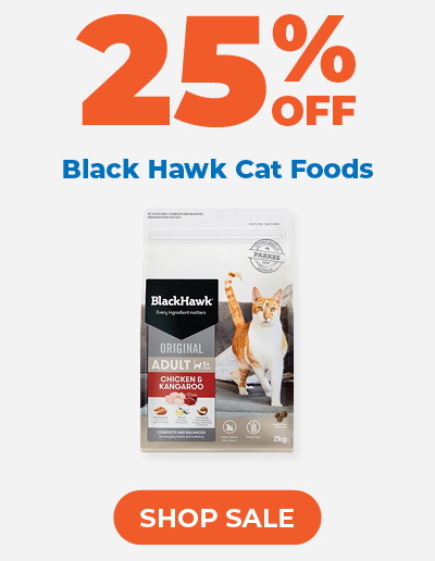 25% Off Black Hawk Cat Foods