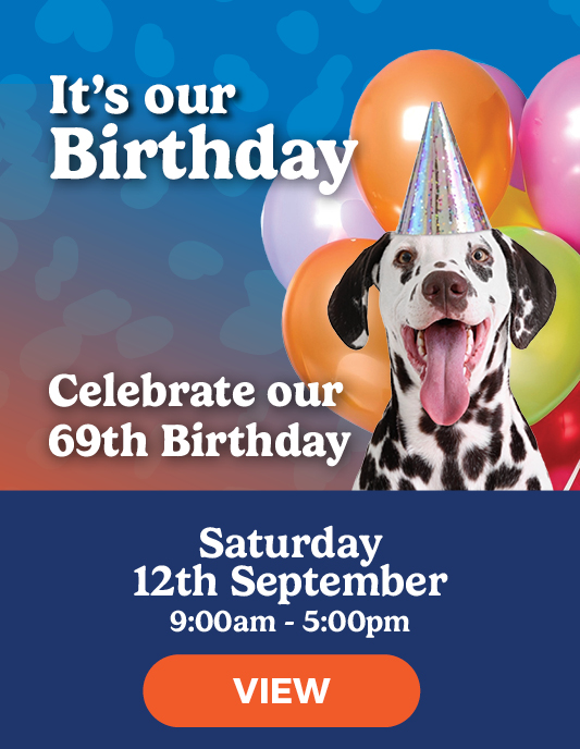 It's our birthday. Come and celebrate our 69th birthday