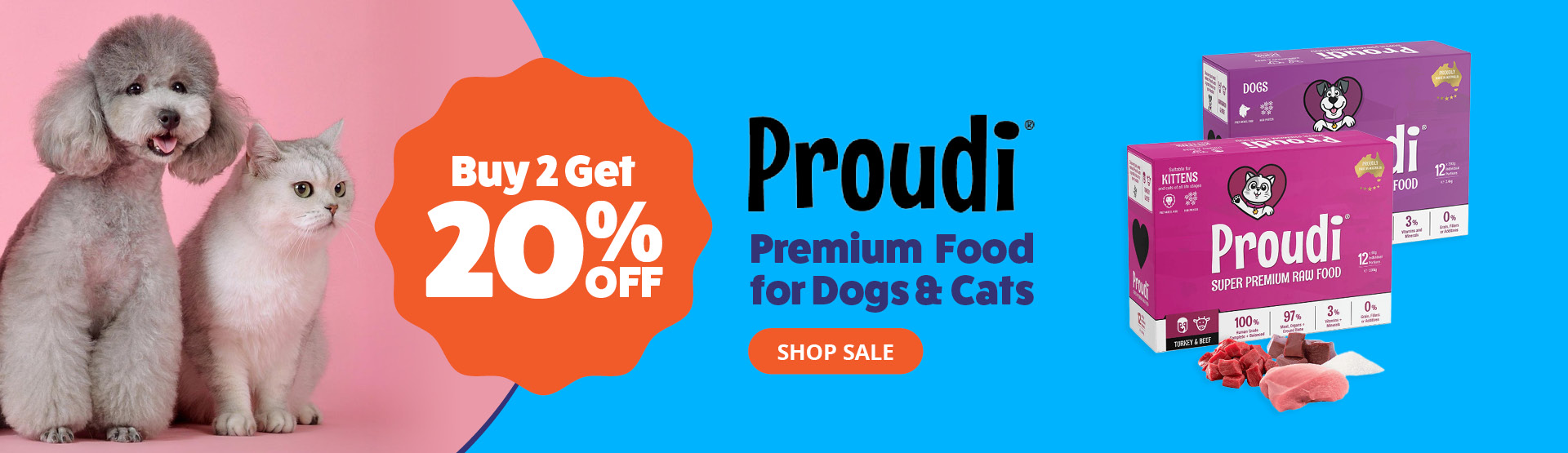 Proudi Buy 2 Get 20% Off