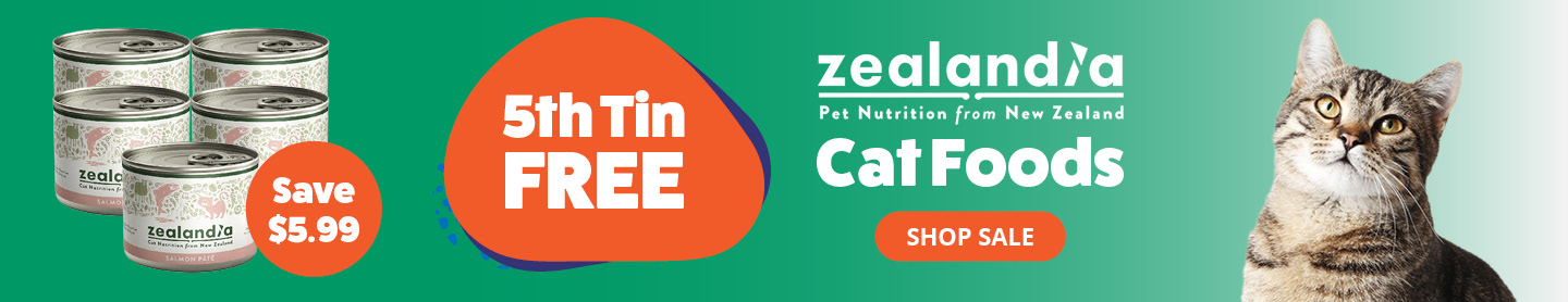 Zealandia Cat Foods 5th Tin FREE