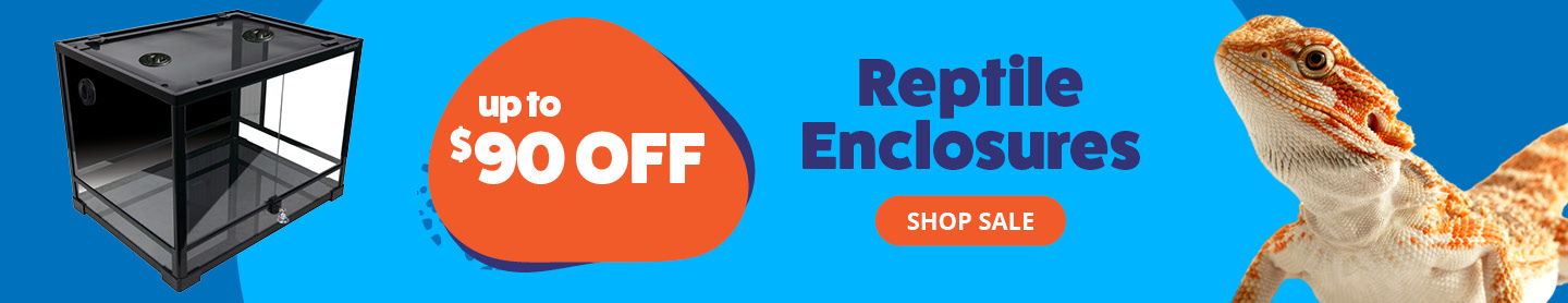 Reptile Enclosures up to $90 off