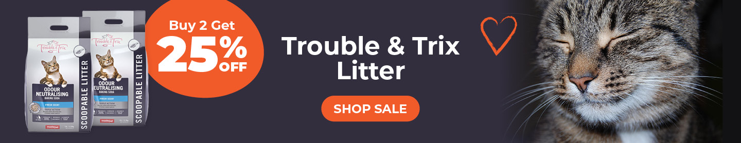 Trouble & Trix Litter Buy 2 Get 25% Off