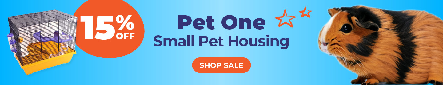 Pet One Small Pet Housing 15% Off