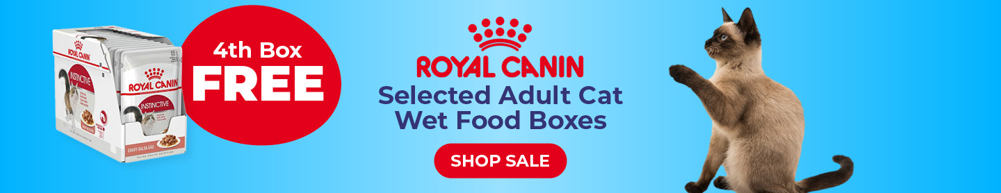 4th box FREE - Royal Canin Selected Adult Cat Wet