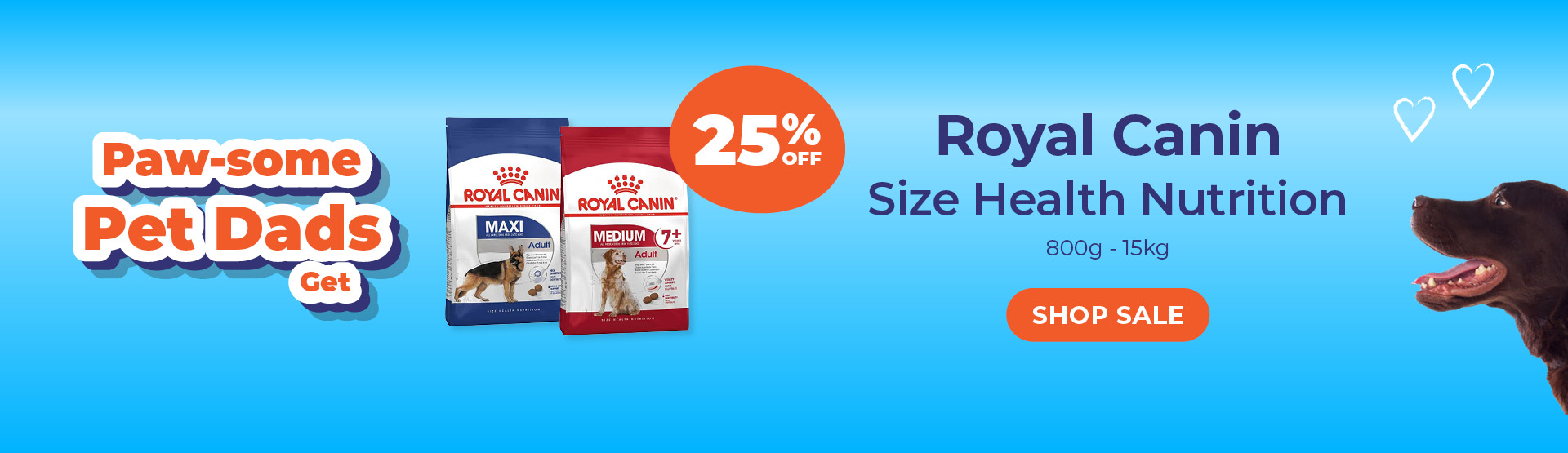 25% Off Royal Canin Size Health 800g-15kg