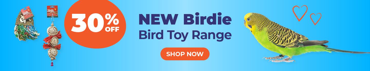 30% Off New Birdie Bird Toy Range