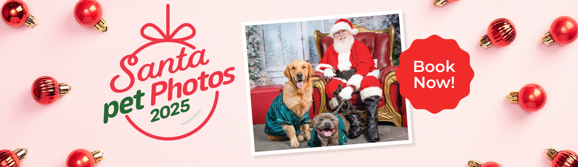 Santa Pet Photos 2025 Book Now