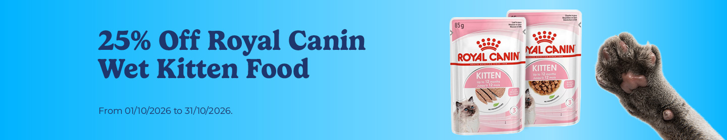 25% Off Royal Canin Wet Kitten Food