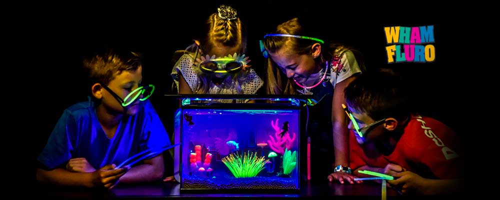 Wham Fluro Glowing Aquariums