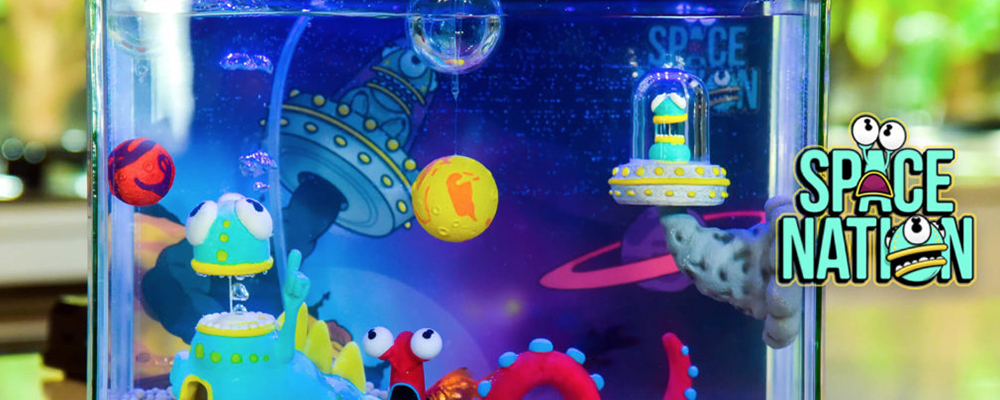 Happy Deko Space Nation Aquarium