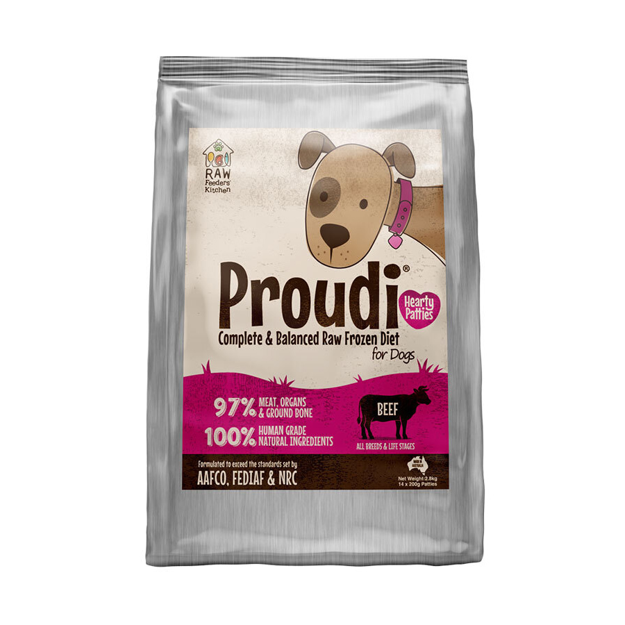 Proudi Beef for Dogs 2.8kg