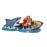 Aqua Ornament Jaws Boat Attack Small