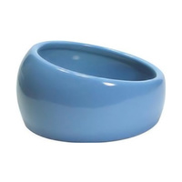 Living World Ceramic Bowl Blue Small