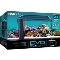 Fluval Evo Saltwater Nano Kit 52l Aquarium Black
