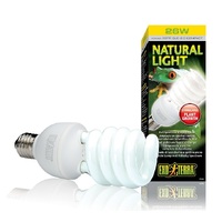 Exo Terra Natural Light Reptile Globe (Repti Glo 2.0 Compact Fluorescent) - 26 Watt