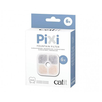 Catit Pixi Fountain Filter Cart (6 Pack)