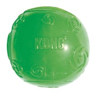 KONG Squeezz Dental Ball Dog Toy Large Assorted Colours