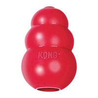KONG Classic Rubber Dog Toy Red Large