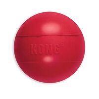 KONG Ball Rubber Dog Toy Red Small