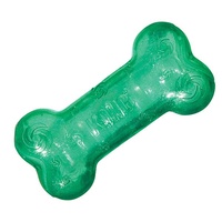 KONG Crackle Squeeze Bone Dog Toy Medium