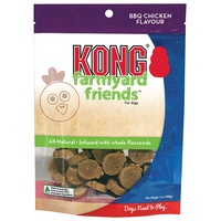 KONG Farmyard Friends Treats BBQ Chicken 200g