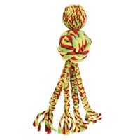KONG Wubba Weaves With Rope Dog Toy Small