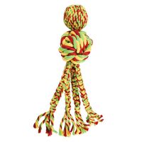 KONG Wubba Weaves With Rope Dog Toy Large