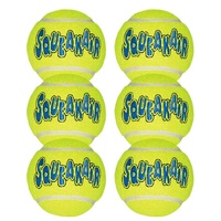 KONG AirDog Squeaker Ball Dog Toy Medium (6 Pack)
