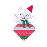 KONG Christmas Cat Crackle Santa Kitty
