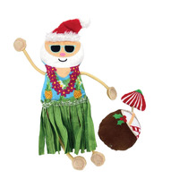 Kong Holiday Tropics Santa Cat Toy