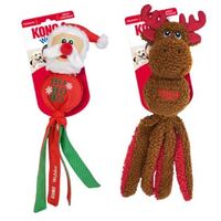 Kong Holiday Wubba Dog Toy Assorted Large