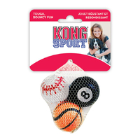 Kong Dog Toy Signature Sports Balls Small 3 Pack
