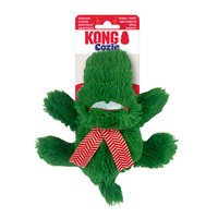 Kong Holiday Cozie Alligator Dog Toy Small
