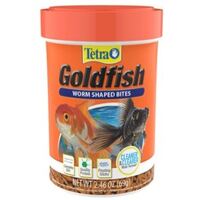 Tetra Goldfish Worm Shaped Bites 69g