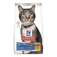 Hill's Science Diet Adult Oral Care Dry Cat Food 4kg