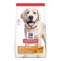 Hill's Science Diet Adult Light Large Breed Dry Dog Food 12kg
