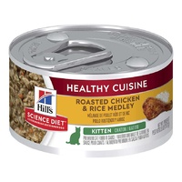 Hills Cat Can Healthy Cuisine Chicken Kitten 79g