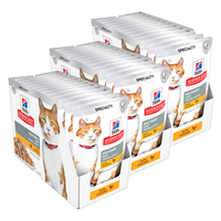 Hills Cat Chicken Neutered Pouch 85g 3x Boxes (36x Pouches)
