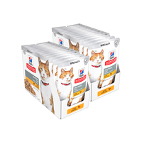 Hills Cat Chicken Neutered Pouch 85g x2 Boxes (24 Pouches)