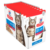 Hill's Adult Cat Ocean Fish Wet Food Pouches 12x85g